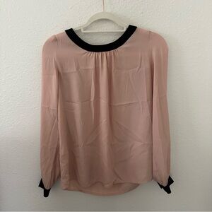 LOFT Blush Pink Blouse - XS